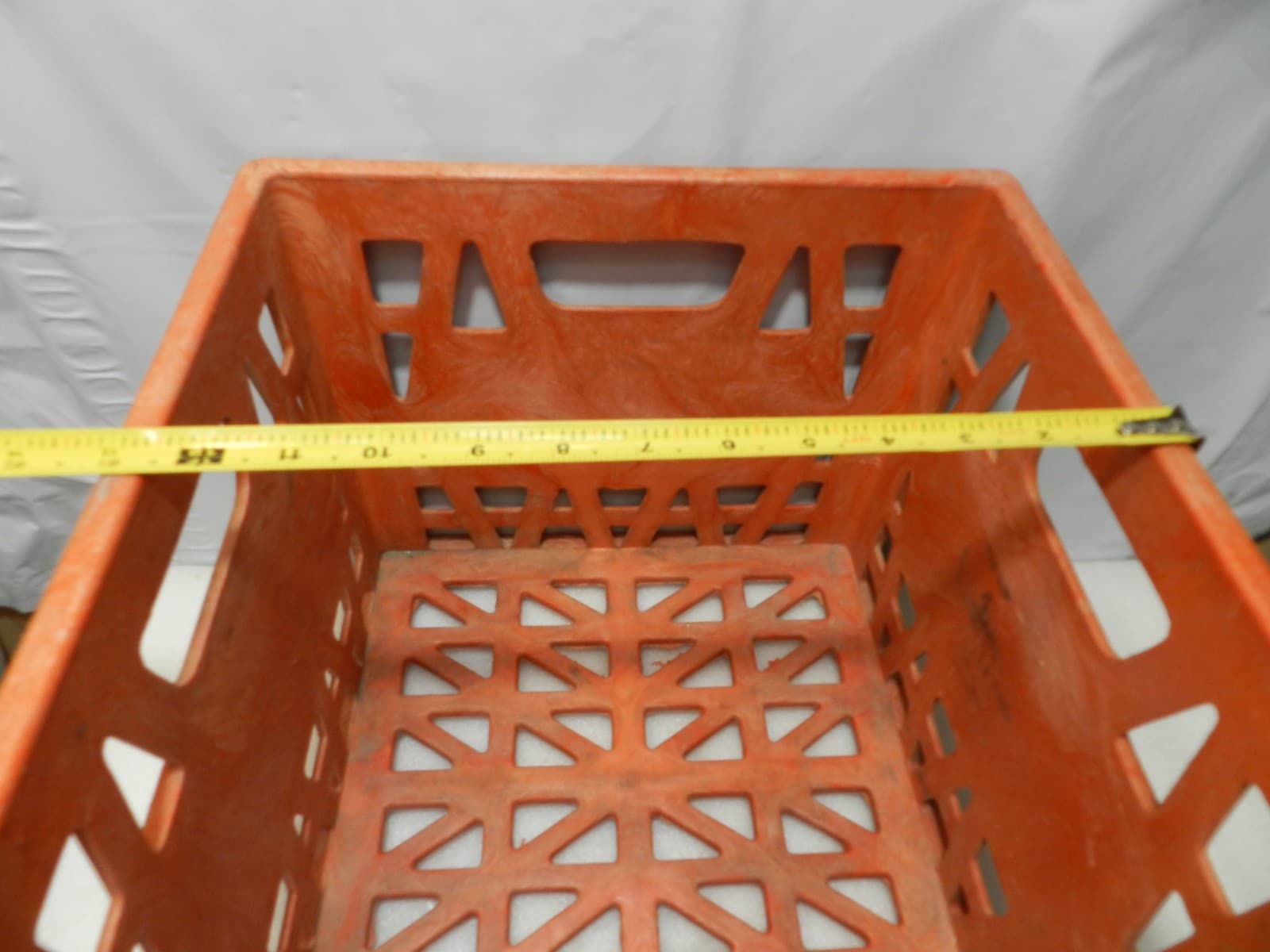 Vintage Sealtest Milk Crate Amoco Structo-Cell Chicago ILL-13”x13”x11” (L42J) - Thumbnail 9