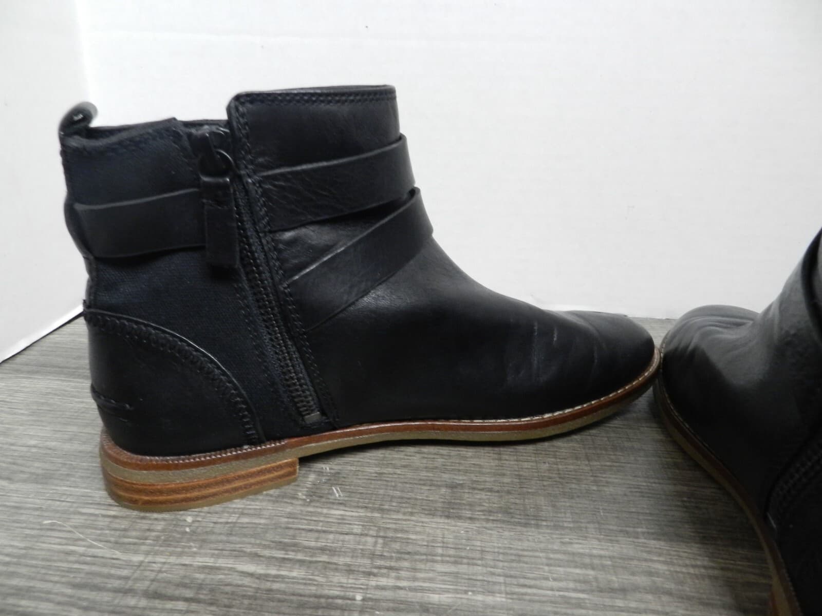 Womens Sperry Top Slider Seaport Storm Short Shackle Ankle Boots SZ 7 M D18 - Thumbnail 5