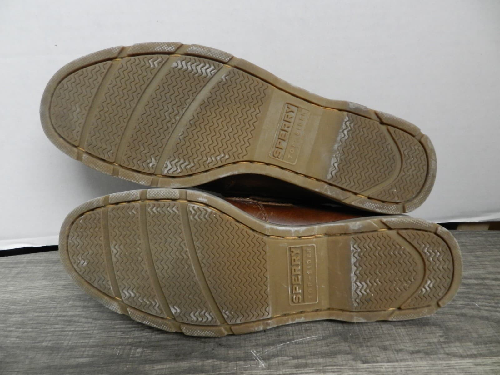 Sperry Leeward 2 Eye Leather Boat Deck Shoes Brown Mens 8.5 STS18231 D20M - Thumbnail 5