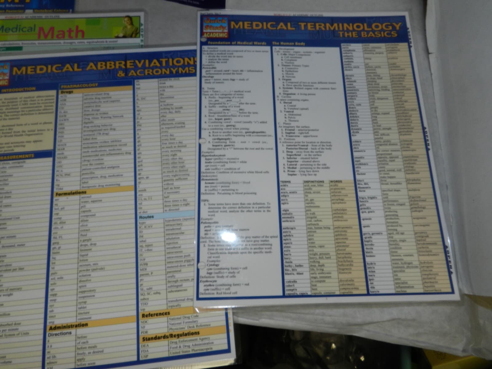 Medical Assistant Exam Prep Practice Test w/Quick Study Academic Cards Q79J - Thumbnail 3