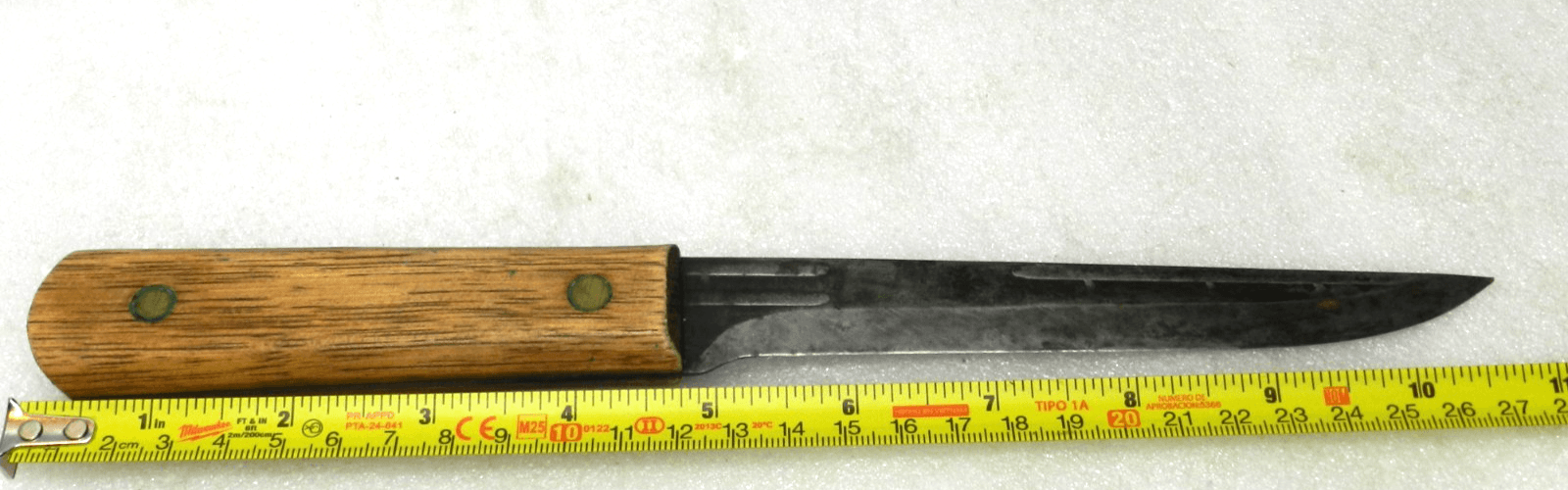 Vintage Old Hickory True Edge Ontario Knife Co. Butcher Kitchen 6" Blade (L43J) - Thumbnail 9