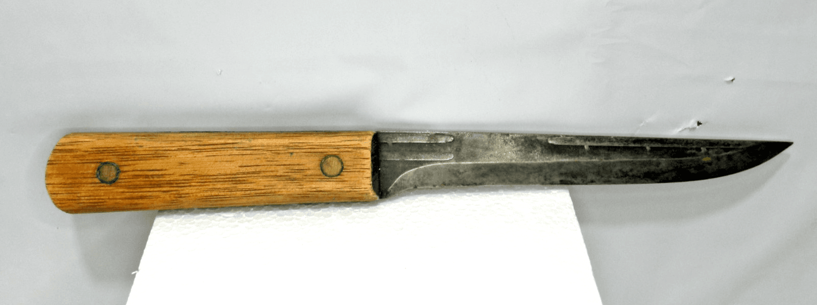 Vintage Old Hickory True Edge Ontario Knife Co. Butcher Kitchen 6" Blade (L43J) - Thumbnail 6