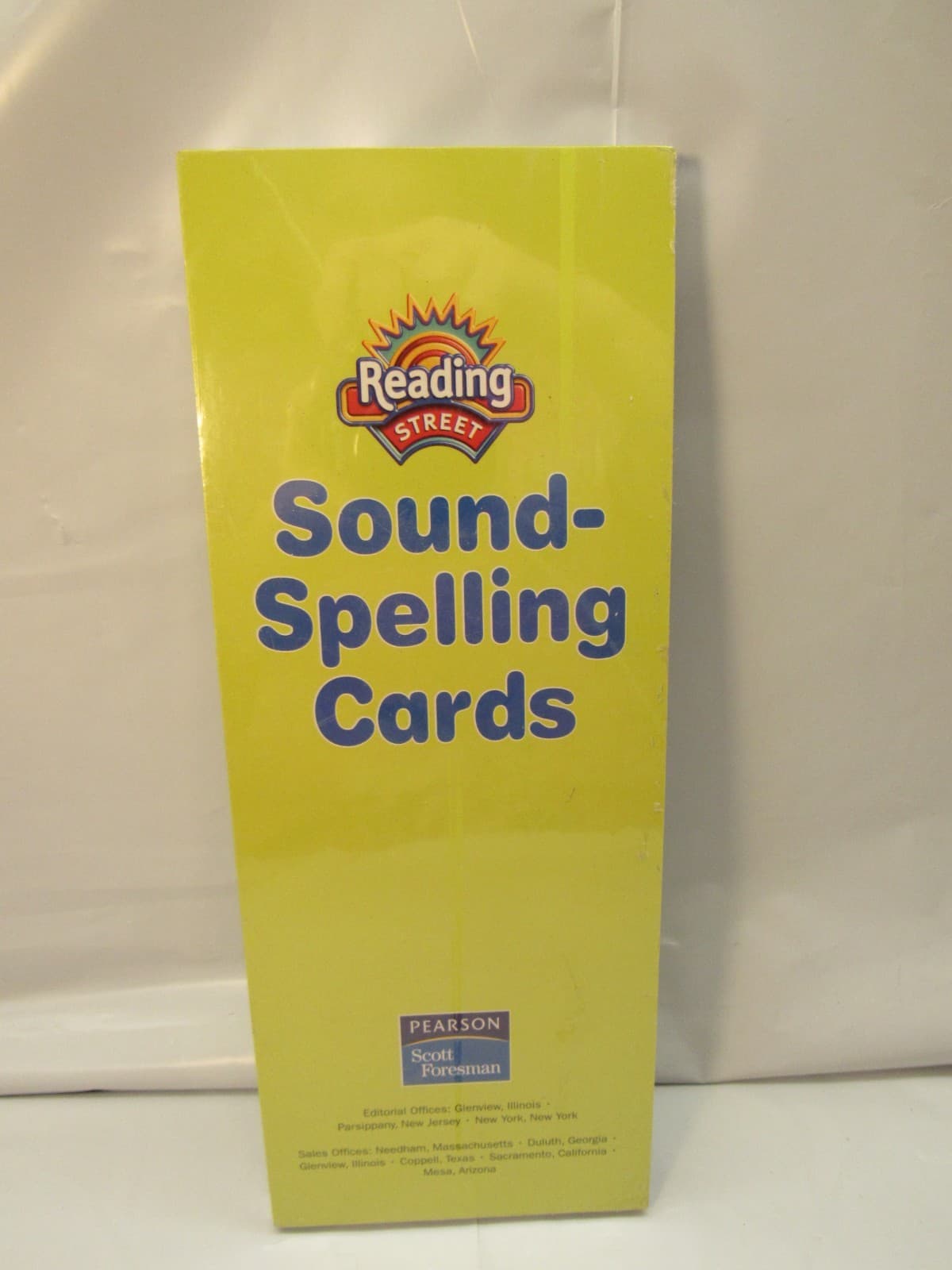 Scott Foresman Reading Street - Sound / Spelling Cards Elementary Grade 1-3 K88