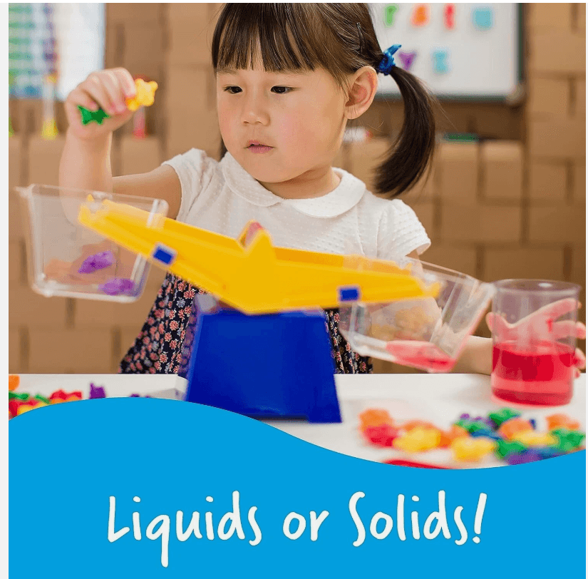 Learning Resources Primary Bucket Balance Teaching Scale Homeschool 3+ K83J - Thumbnail 9