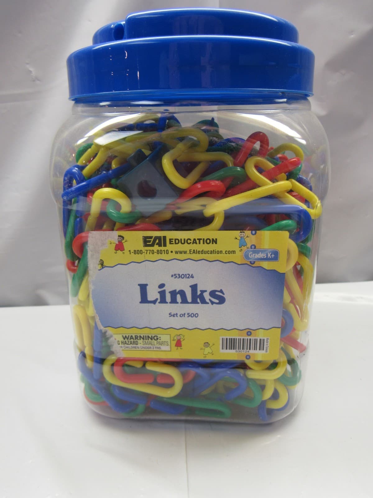 EAI Education Links - Set of 500 math manipulatives Homeschool Grades K & Up K77