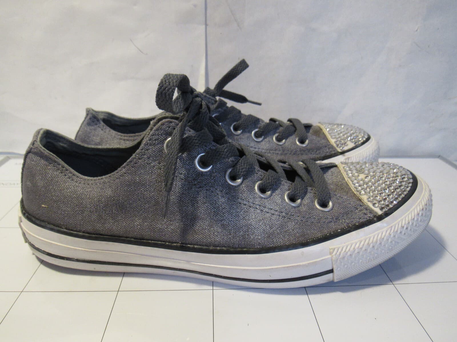 Converse Chuck Taylor Allstar Admiral Gray Sneaker Style 545025f Women Sz 9 C49