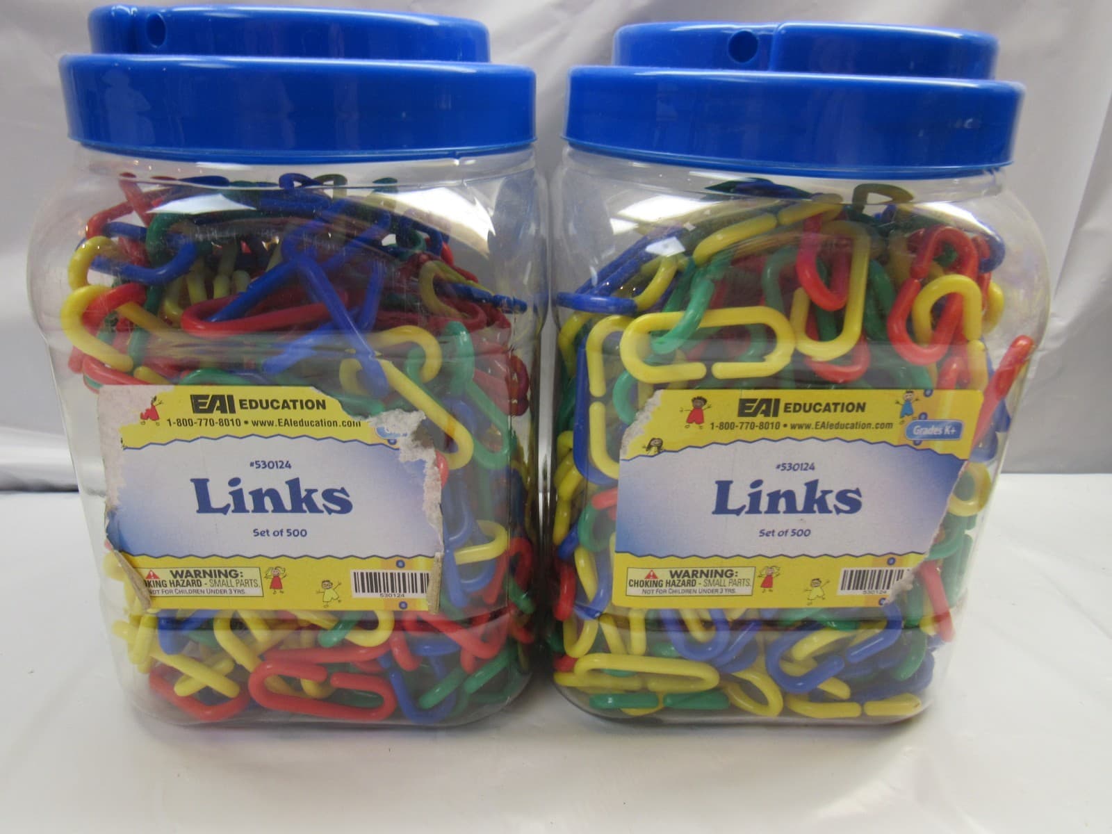 EAI Education Links - Set of 1000 math manipulatives Homeschool K & Up K78j