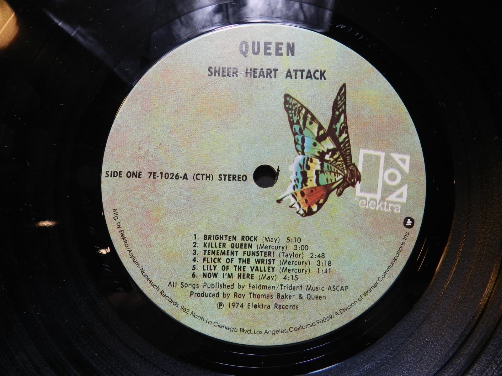 Queen Sheer Heart Attack Vinyl LP 33 RPM 1974 Insert Lyrics Poster Sleeve L52JJ - Thumbnail 7