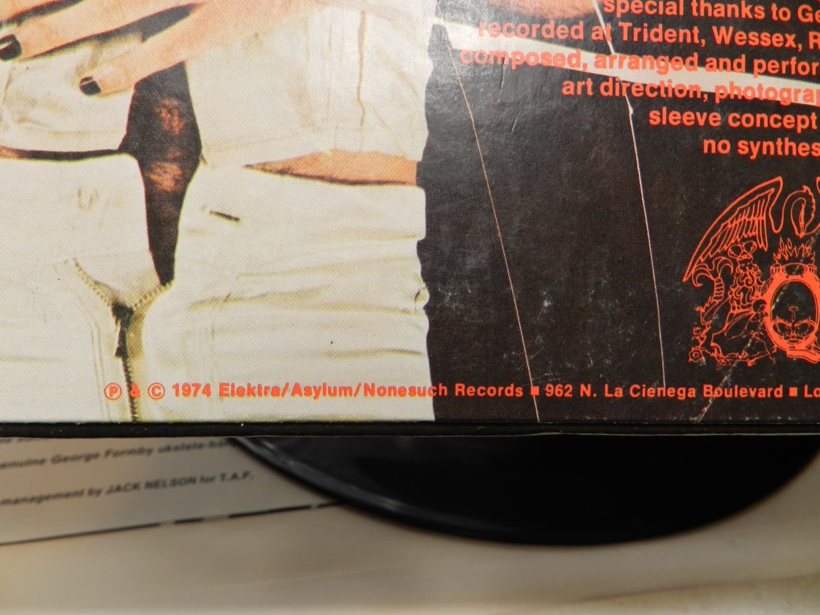 Queen Sheer Heart Attack Vinyl LP 33 RPM 1974 Insert Lyrics Poster Sleeve L52JJ - Thumbnail 4
