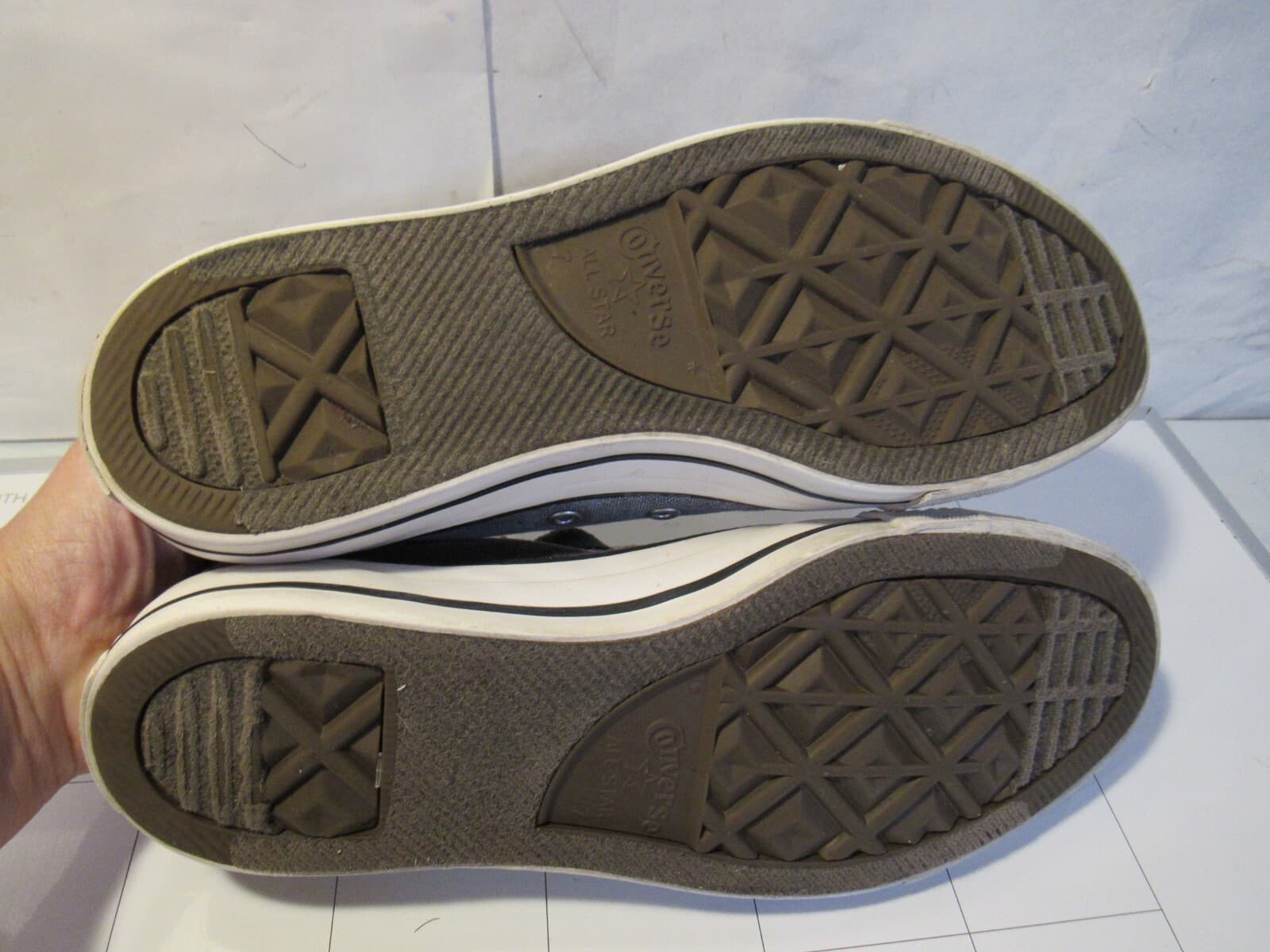 Converse Chuck Taylor Allstar Admiral Gray Sneaker Style 545025f Women Sz 9 C49 - Thumbnail 6