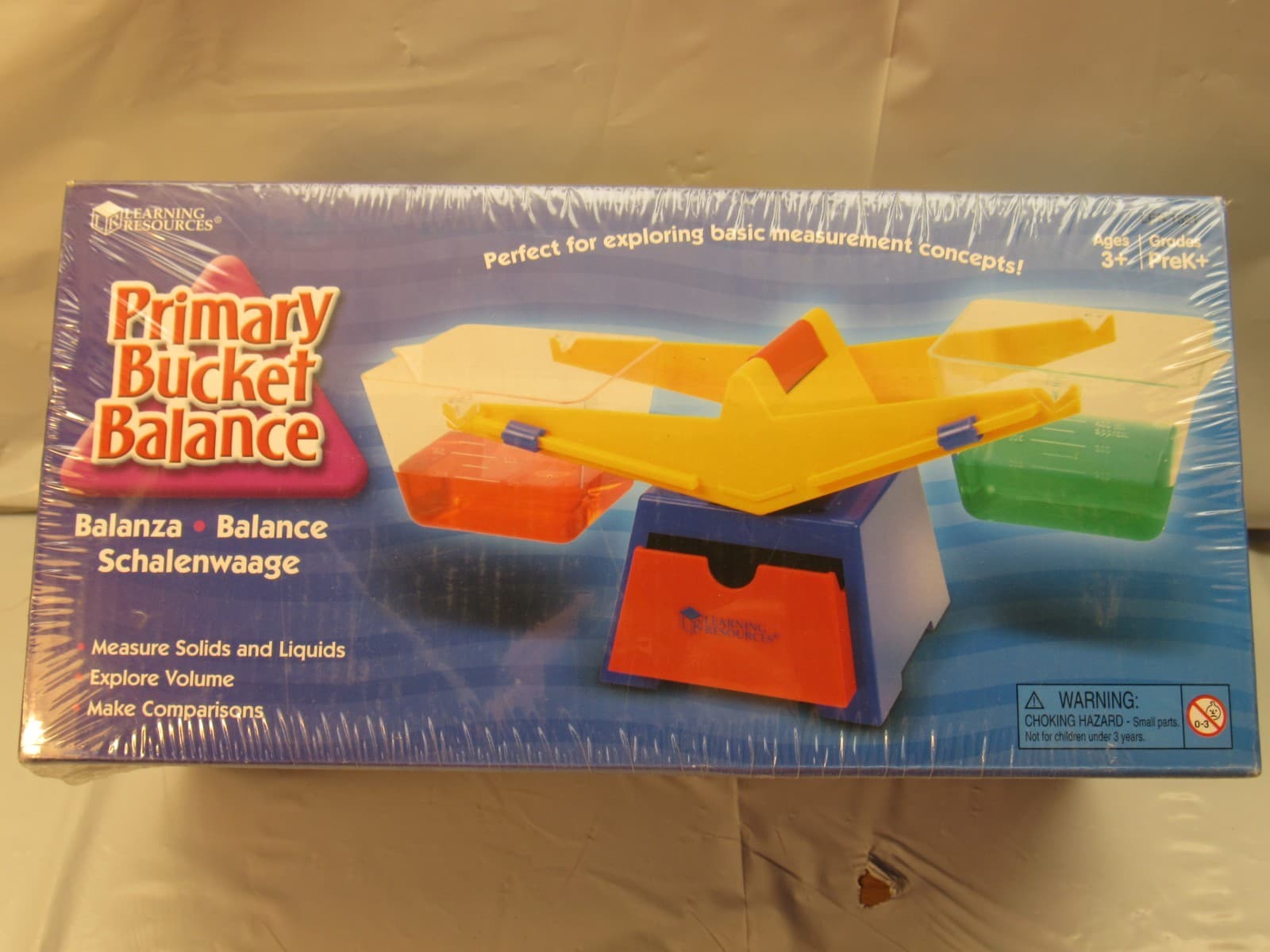 Learning Resources Primary Bucket Balance Teaching Scale Homeschool 3+ K83J - Thumbnail 2
