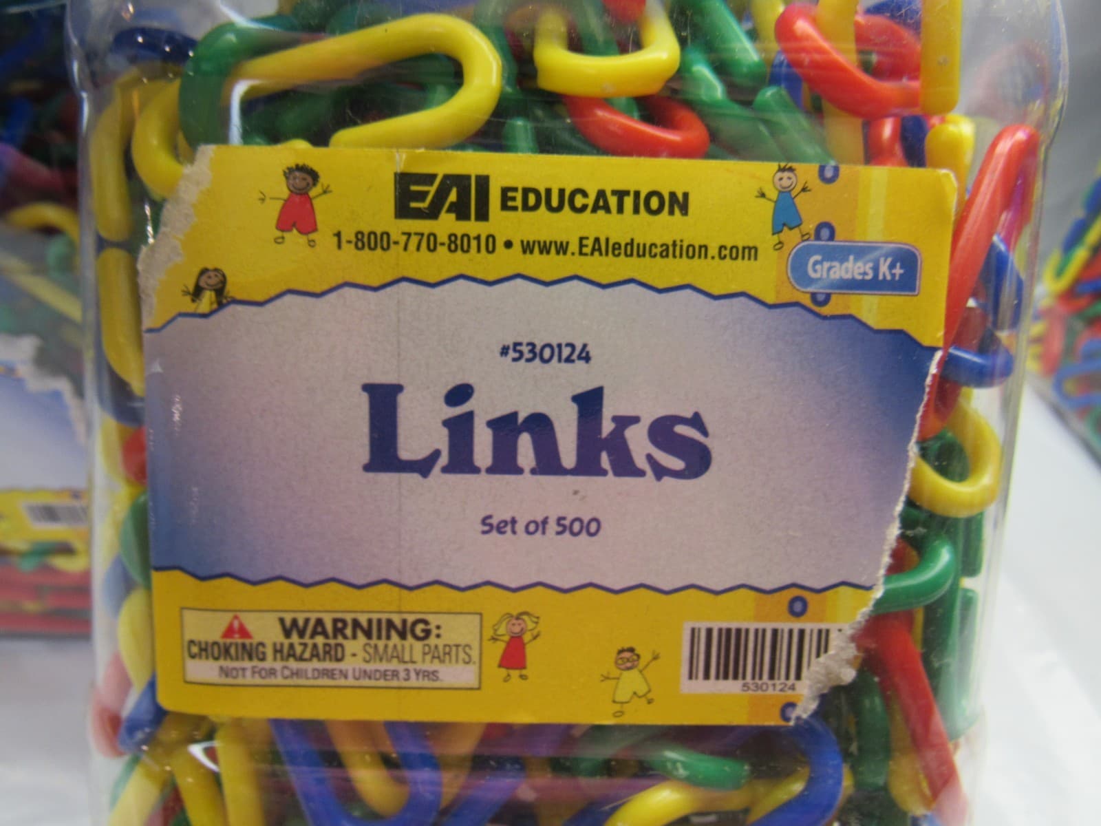 EAI Education Links - Set of 1000 math manipulatives Homeschool K & Up K78j - Thumbnail 6