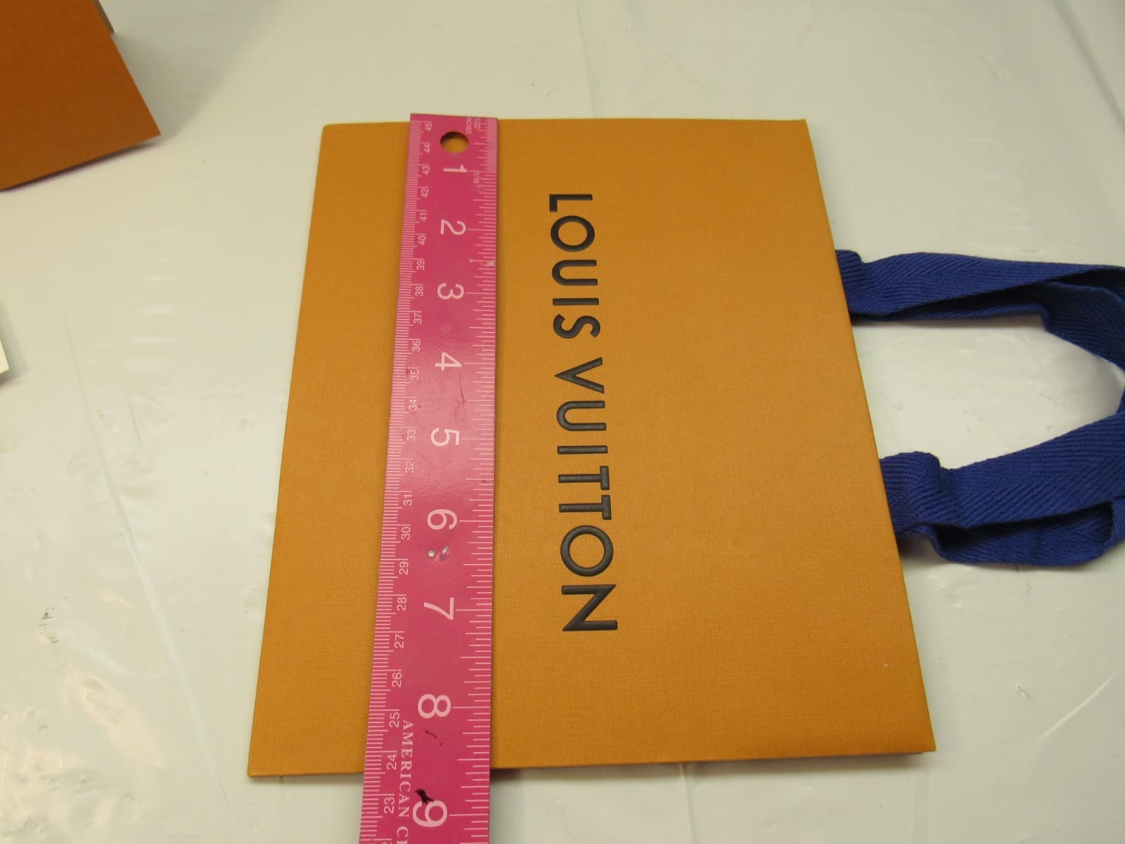 Auth Louis Vuitton Shopping Bag Drawer Box Ribbon Dust Bag & Envelope (K80K) - Thumbnail 7