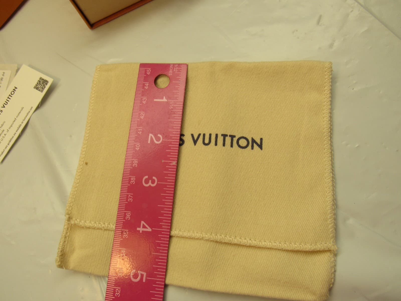 Auth Louis Vuitton Shopping Bag Drawer Box Ribbon Dust Bag & Envelope (K80K) - Thumbnail 4