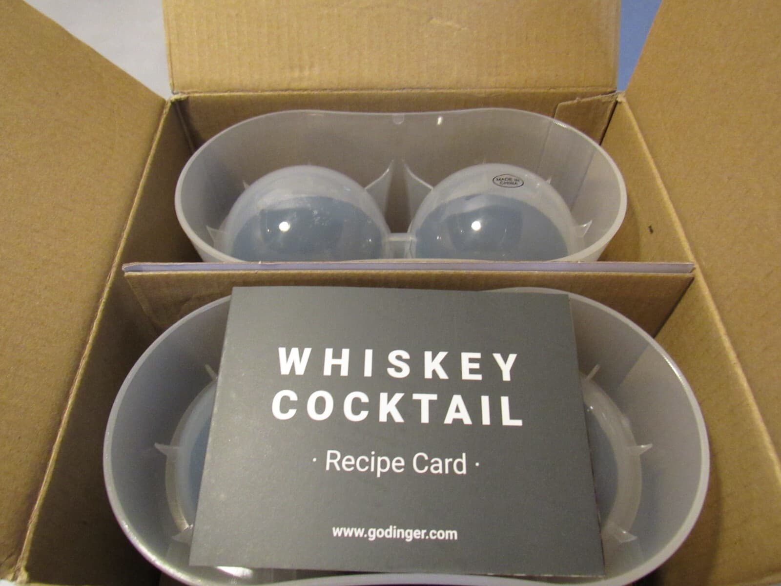 Godinger Fine Crystal Chateau Whiskey Chiller Set w Ice Mold 10oz 6 Pieces C54M - Thumbnail 5
