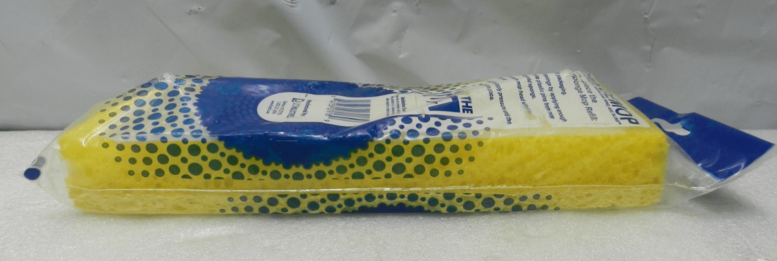 Cellulose Spongemop Refill Type G Yellow Long Lasting Sponge Mop Made in USA H2J - Thumbnail 3