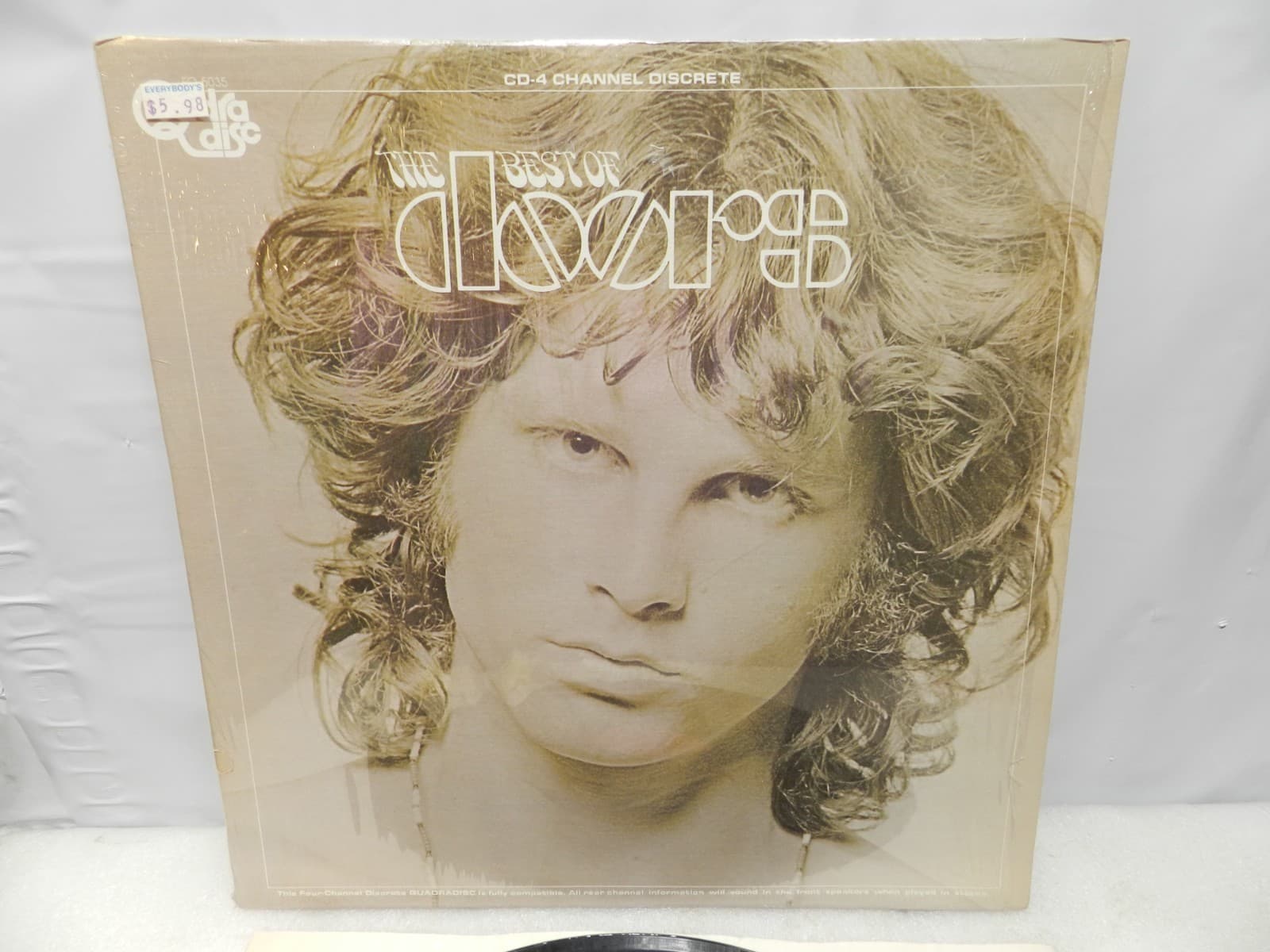 The Best Of The Doors LP by The Doors Vinyl Quadraphonic 1973 EQ-5035 (L54JJ) - Thumbnail 2