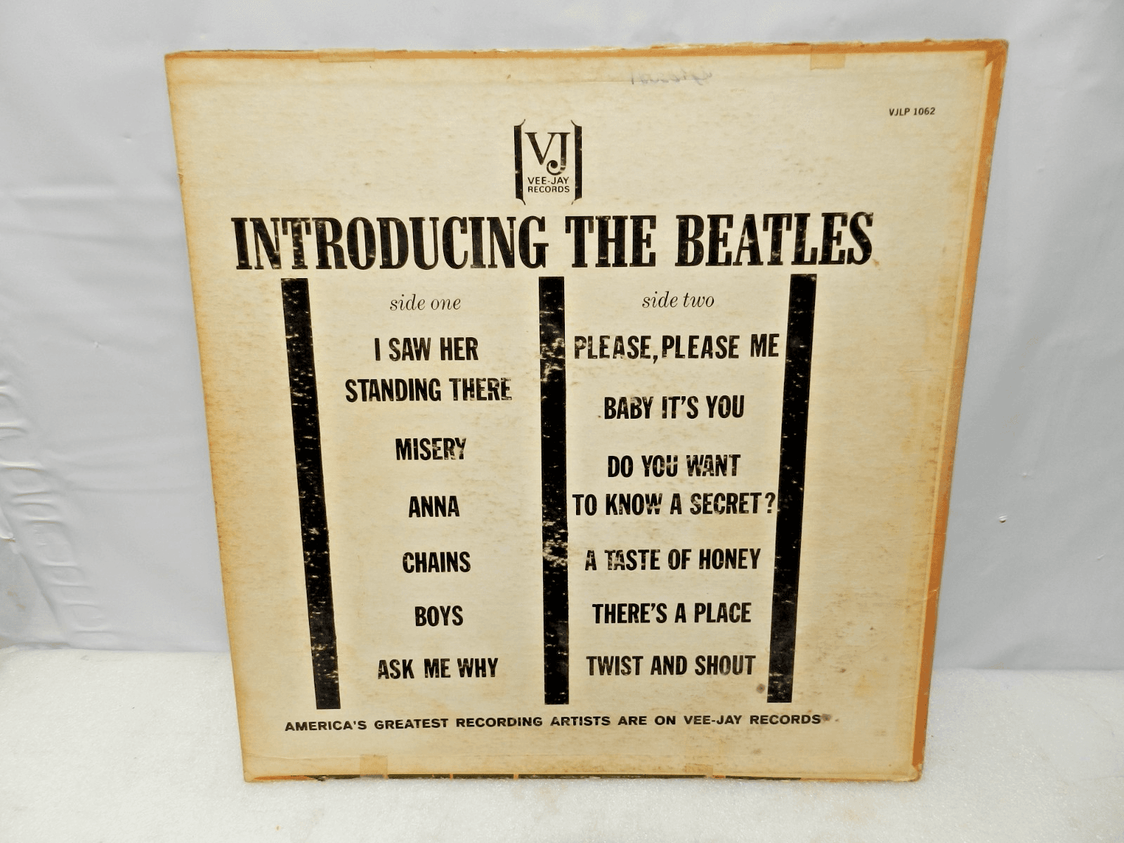 Introducing The Beatles Englands No 1 Vocal Group Album Vee Jay LP1062 (L62JJ) - Thumbnail 5