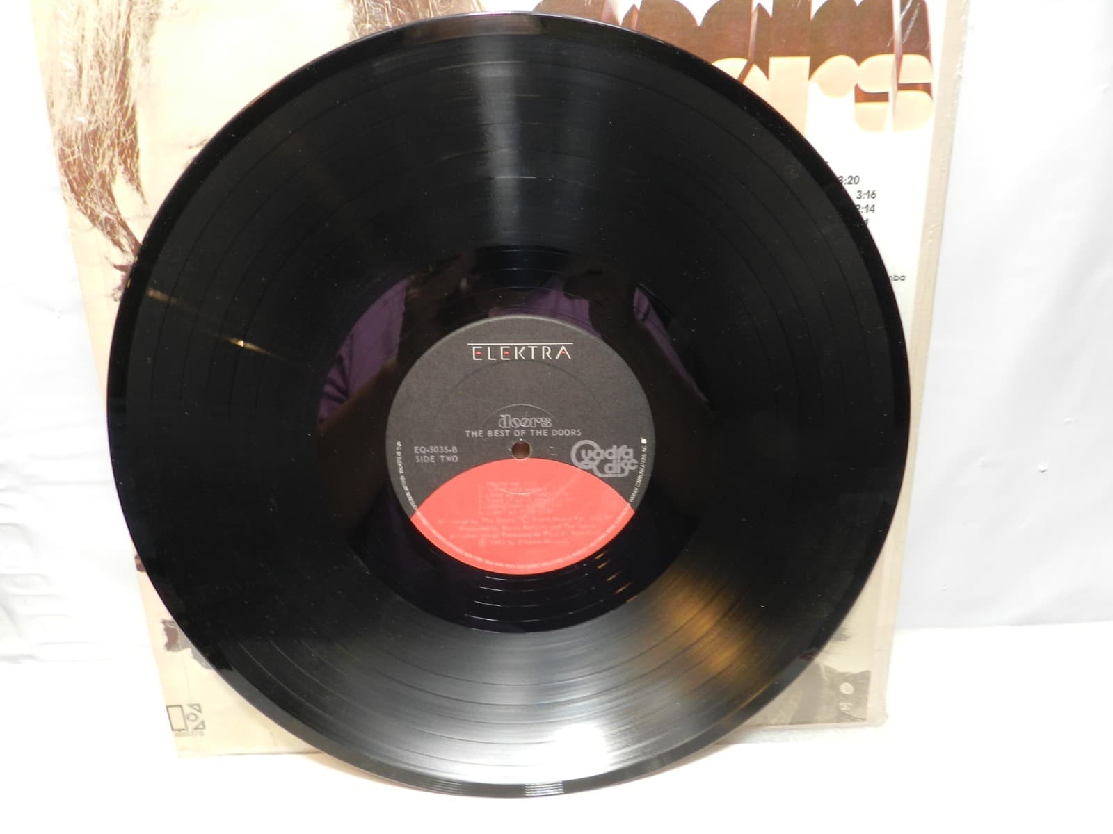 The Best Of The Doors LP by The Doors Vinyl Quadraphonic 1973 EQ-5035 (L54JJ) - Thumbnail 8