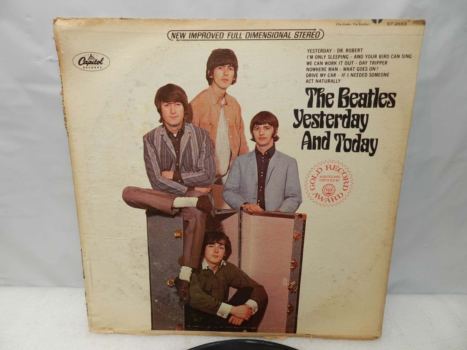 The Beatles - Yesterday and Today LP Vinyl Capitol Records T 2553 1968 (L60JJ) - Thumbnail 2