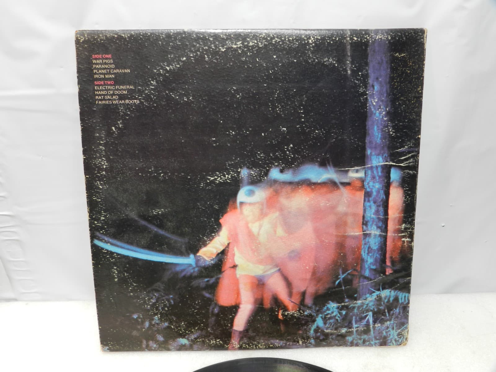 Black Sabbath Paranoid Vinyl LP 1970 Warner Bro WS-1887 Green Label (L63JJ) - Thumbnail 3