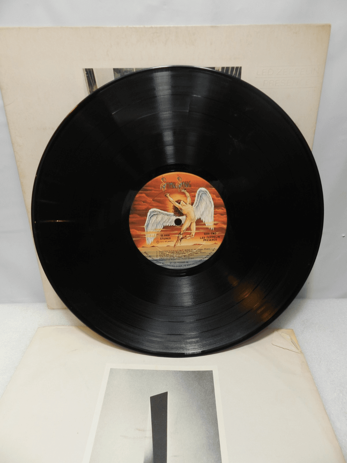 Led Zeppelin – Presence 1976 Swan Song SS 8416 Vinyl LP Inner Sleeve (L56JJ) - Thumbnail 5