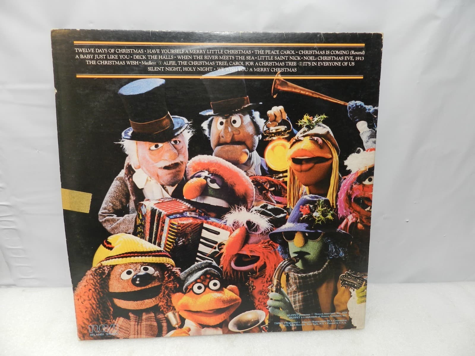 John Denver and The Muppets A Christmas Together Vinyl 12" LP 1979 (L55JJ) - Thumbnail 7