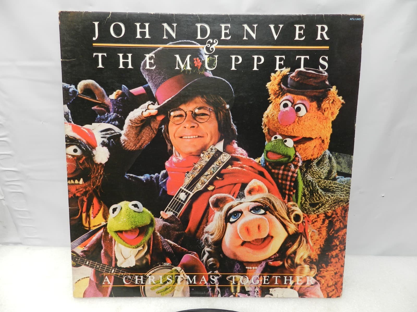 John Denver and The Muppets A Christmas Together Vinyl 12" LP 1979 (L55JJ) - Thumbnail 2
