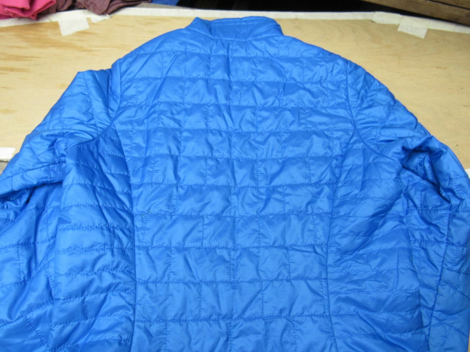 Patagonia Coat Full Zip Up Royal Blue Puffer Jacket Womens Size Small - Thumbnail 9
