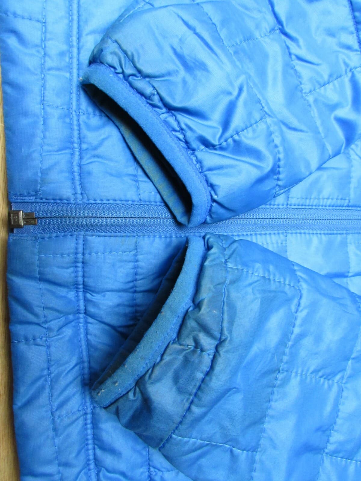 Patagonia Coat Full Zip Up Royal Blue Puffer Jacket Womens Size Small - Thumbnail 4