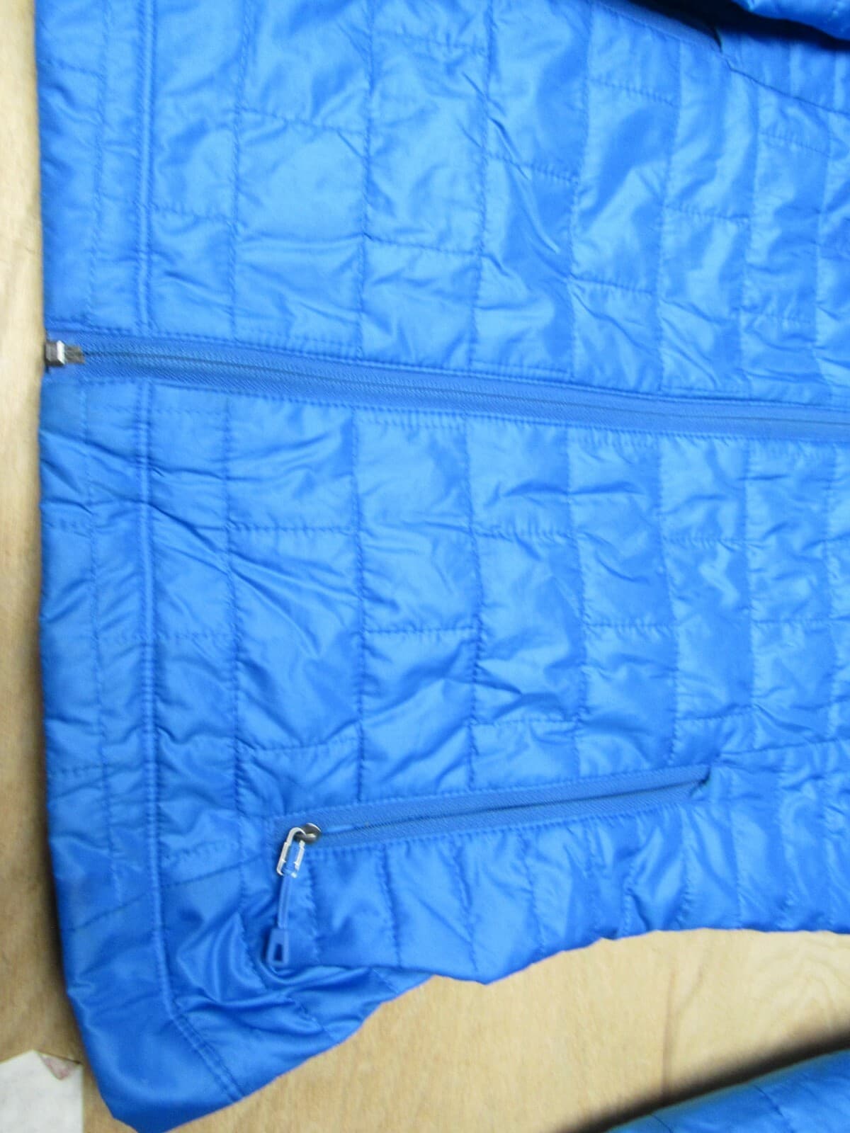 Patagonia Coat Full Zip Up Royal Blue Puffer Jacket Womens Size Small - Thumbnail 6