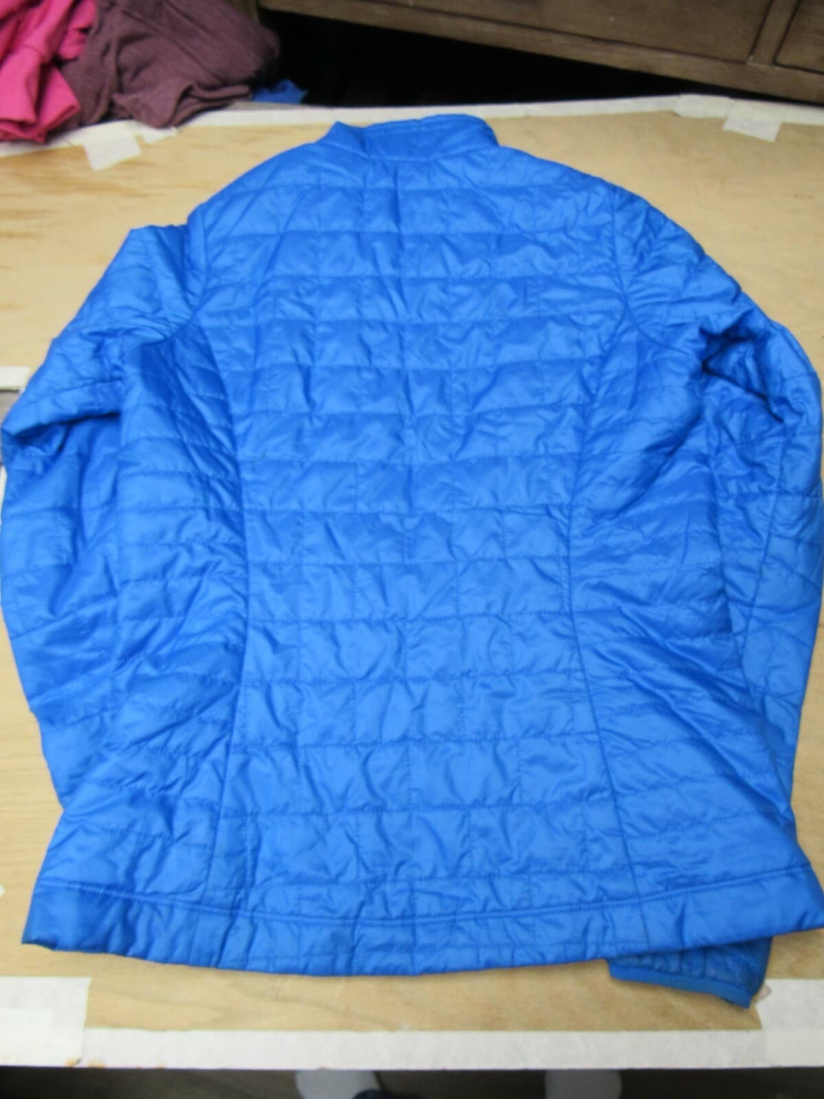 Patagonia Coat Full Zip Up Royal Blue Puffer Jacket Womens Size Small - Thumbnail 7