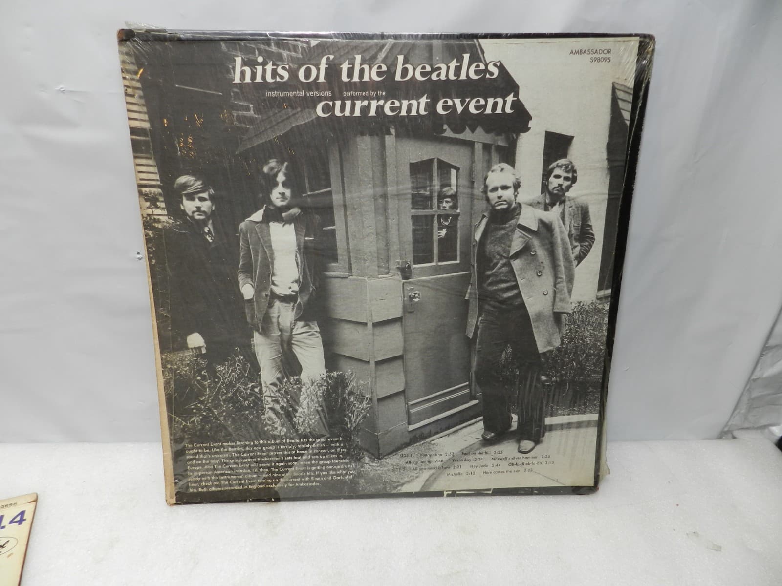8 Vintage Beatles Vinyl Record Albums Original Sleeves 60's 70's (L59JJ) - Thumbnail 19