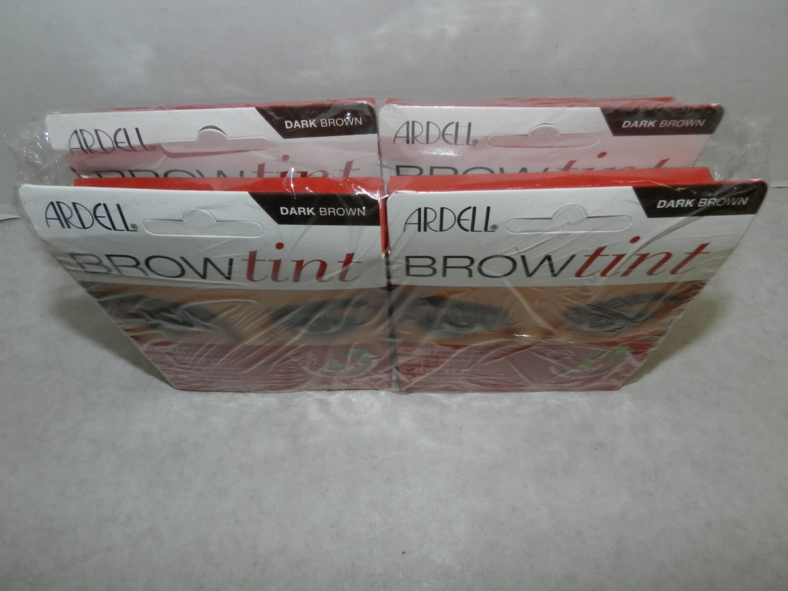 4x ARDELL BROW TINT 48 Applications, Covers Gray, Lasts 2 Weeks Dark Brown Q82 - Thumbnail 5