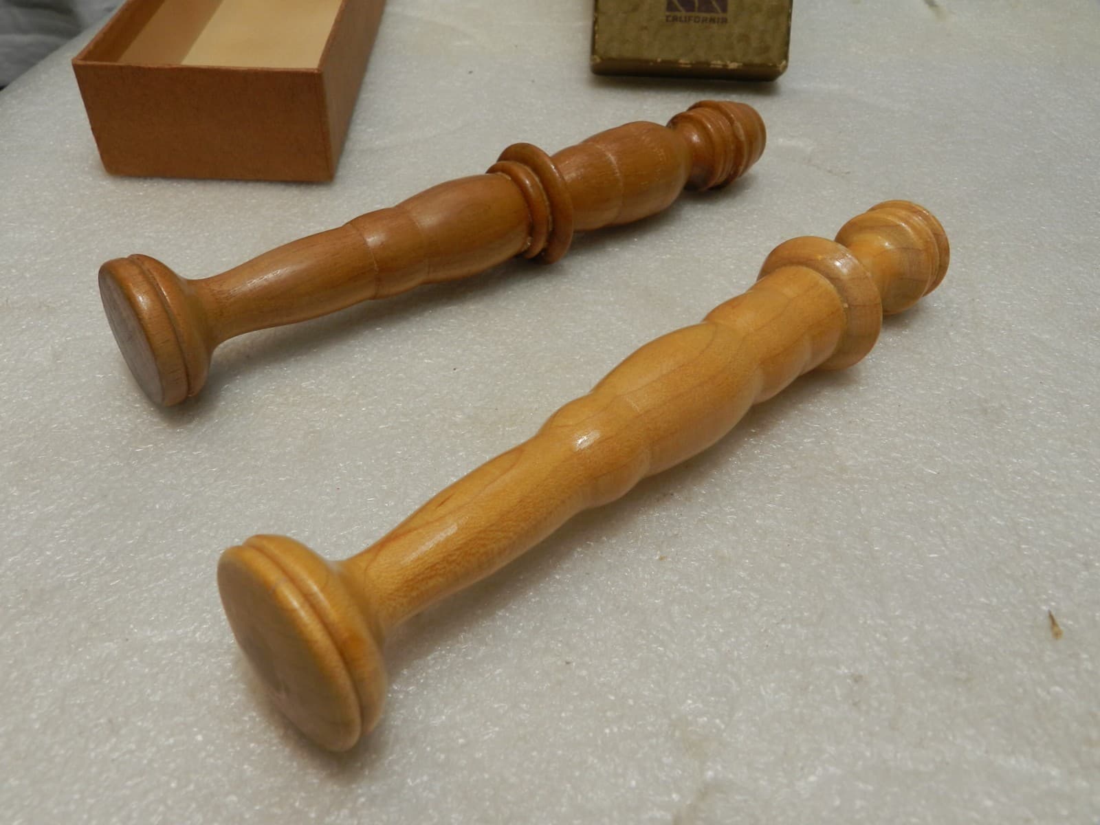 2 Vtg Barware Human Surprise Muddlers Pair Amman Alayde Edward Darvill (D29JJ) - Thumbnail 2