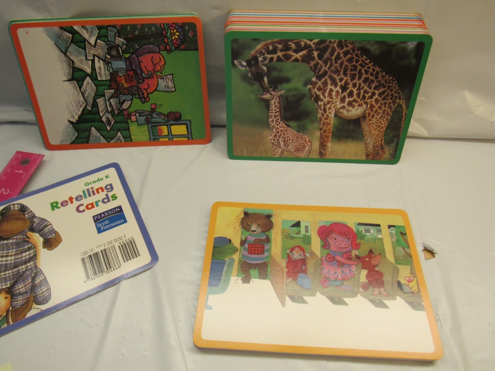 Scott Foresman Grade K Reading Street Retelling Cards 186 cards Big Book K92J - Thumbnail 2