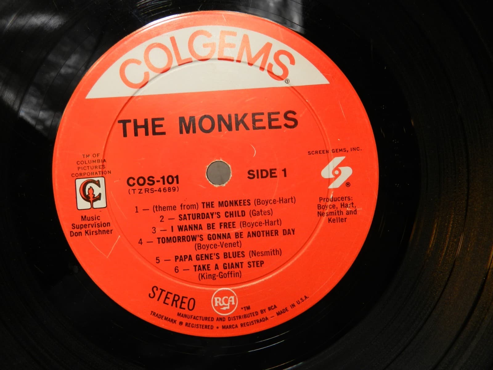 3 Vintage The Monkees Vinyl LP Albums Self Titled Instant Replay Bird Bees L67JJ - Thumbnail 12