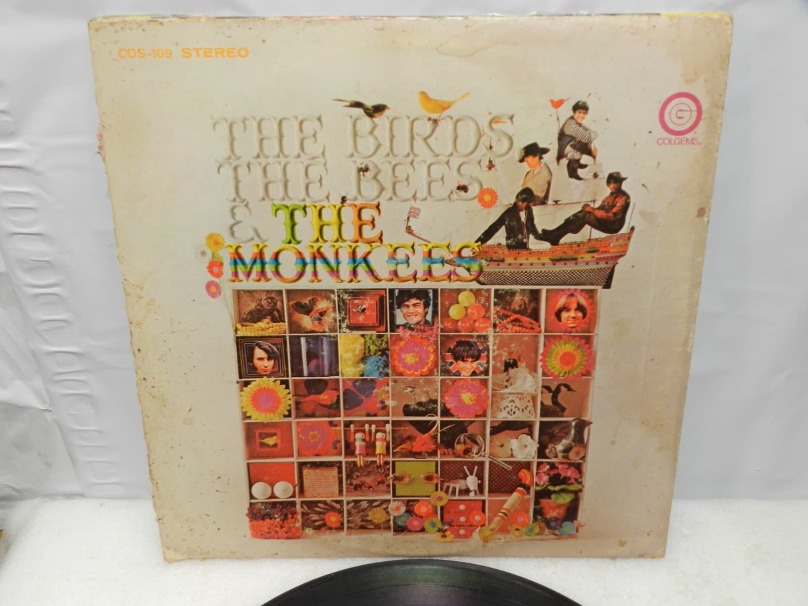 3 Vintage The Monkees Vinyl LP Albums Self Titled Instant Replay Bird Bees L67JJ - Thumbnail 3