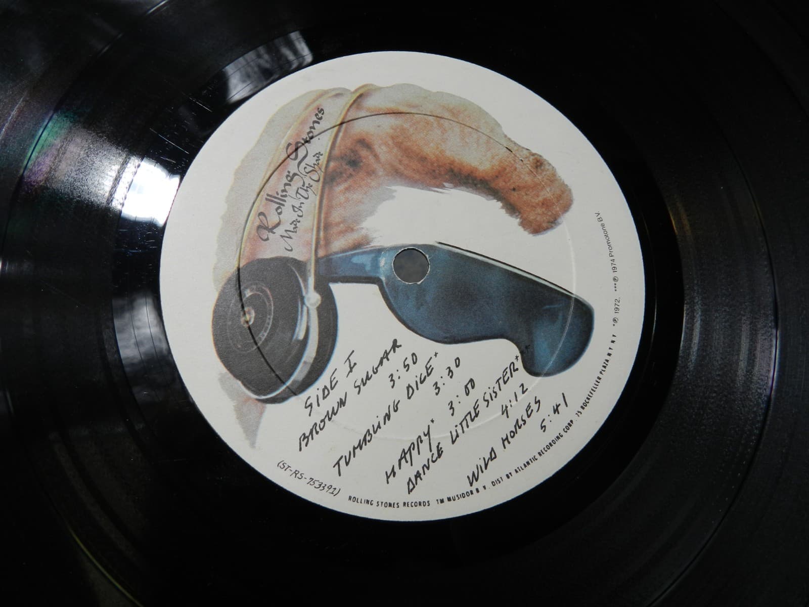 6 Vintage 70's Rolling Stones LP Vinyl Album Some Girls Milestone Love you L64JJ - Thumbnail 14