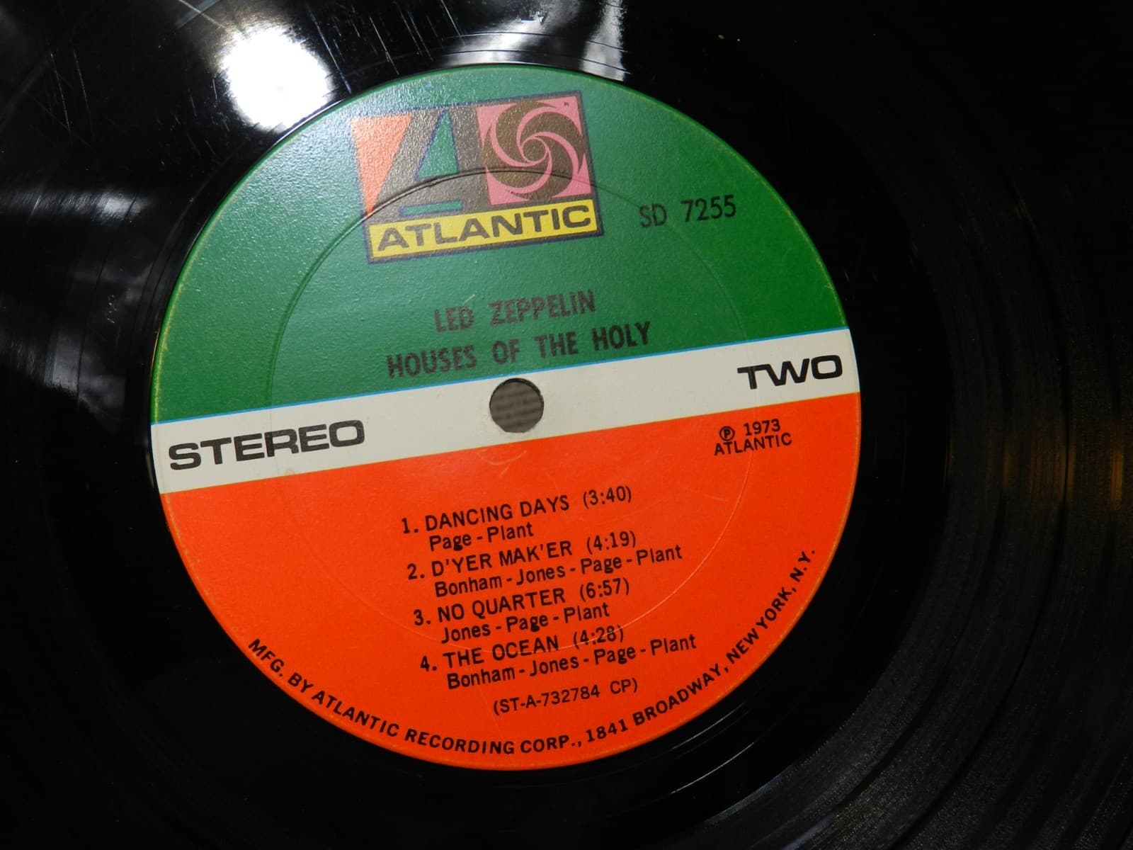3 Led Zeppelin Vinyl LP 70's Albums III SD-19128 Swan Song House of Holy (L65JJ) - Thumbnail 10