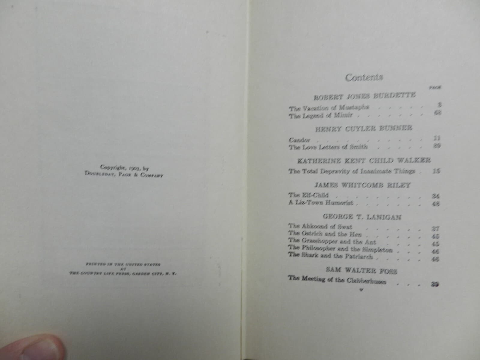 6 Vol. Little Masterpieces of American Wit and Humor Complete Set 1927 i20 - Thumbnail 8
