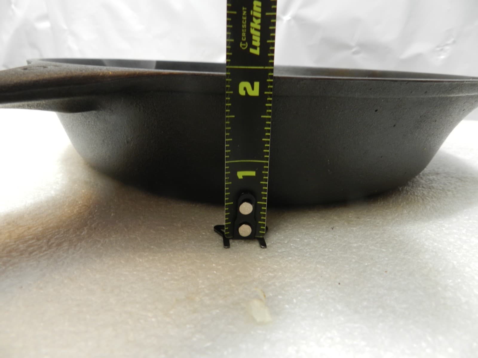 Wagner Ware Sidney Cast Iron Skillet 1056I Vintage No. 6 / 9" Diameter (D44S) - Thumbnail 8