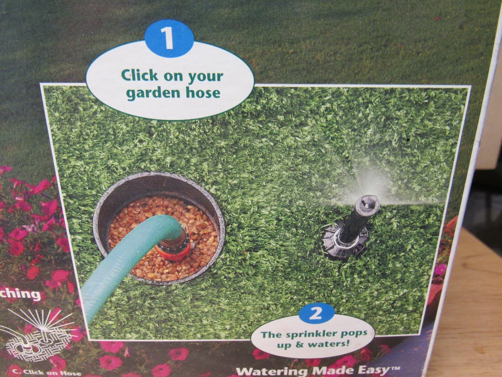 Pop Up / Pop Down DIY Lawn Sprinkler System - Hides Underground Easy Install (J) - Thumbnail 4