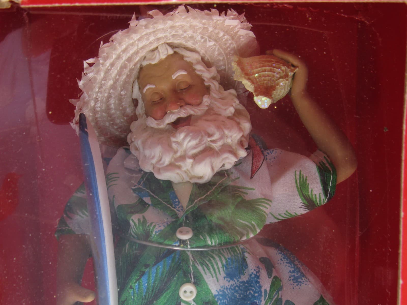 JC Penney Home Collection 10" Surfing Santa New in Box (U2M) - Thumbnail 5
