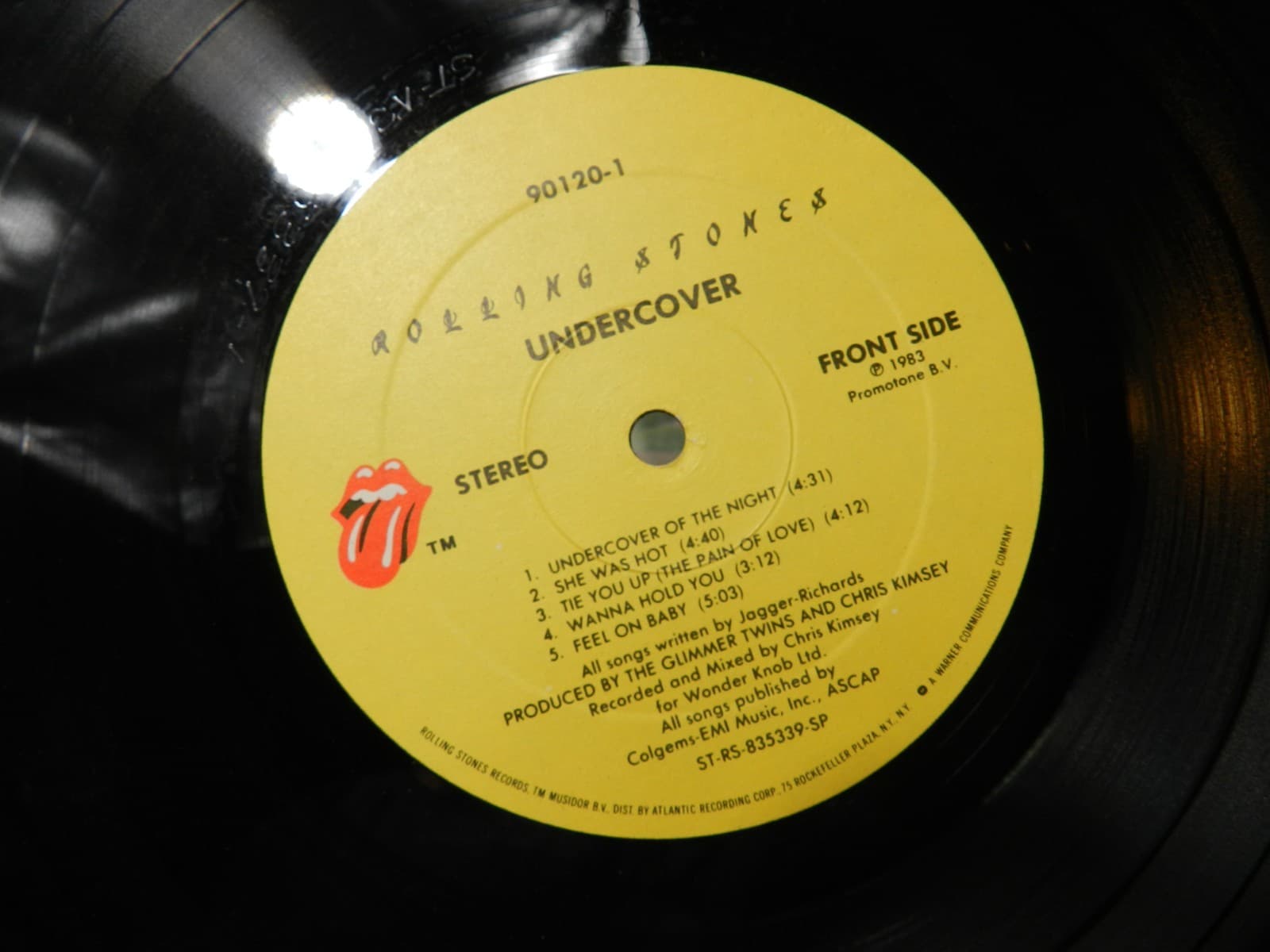 6 Vintage 70's Rolling Stones LP Vinyl Album Some Girls Milestone Love you L64JJ - Thumbnail 7