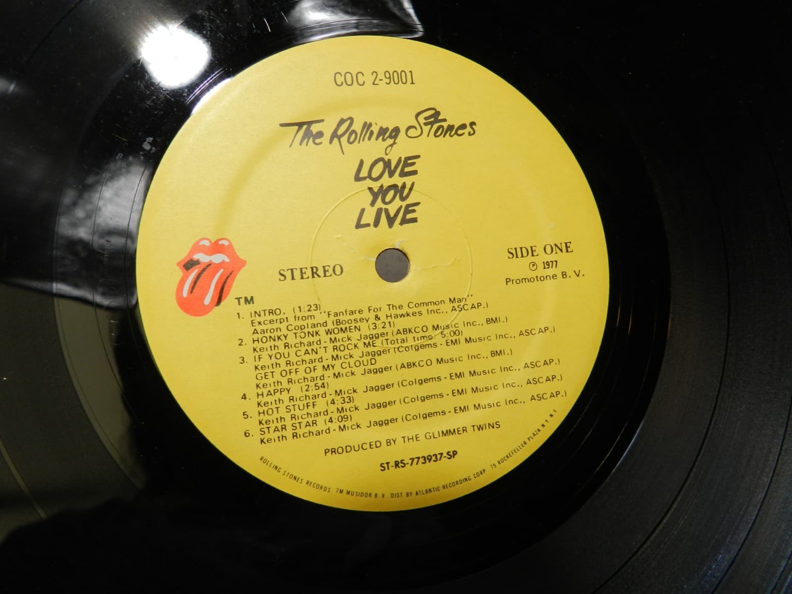 6 Vintage 70's Rolling Stones LP Vinyl Album Some Girls Milestone Love you L64JJ - Thumbnail 12