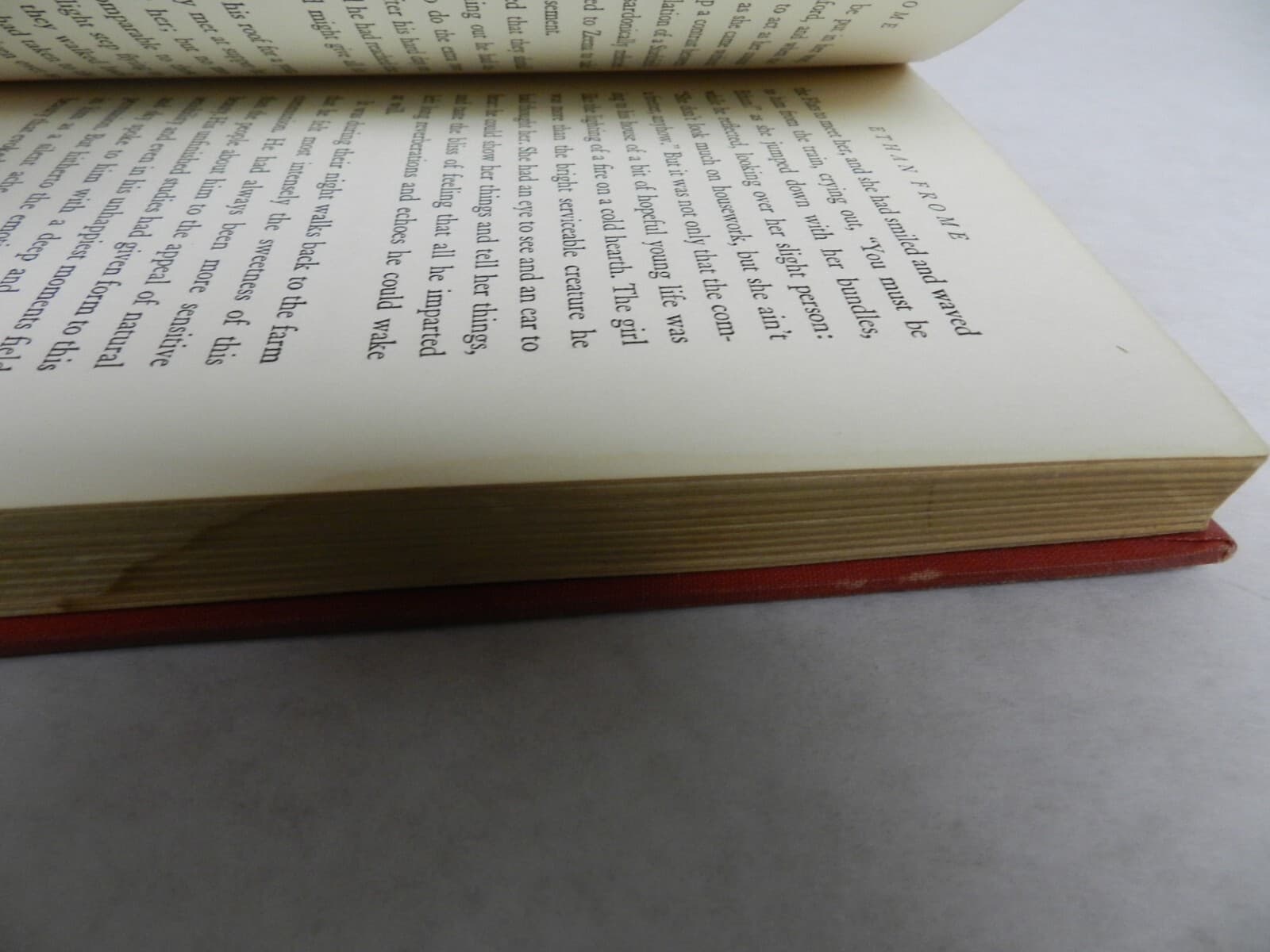 Vintage 1939 Ethan Frome By Edith Wharton Hardcover I23k - Thumbnail 11