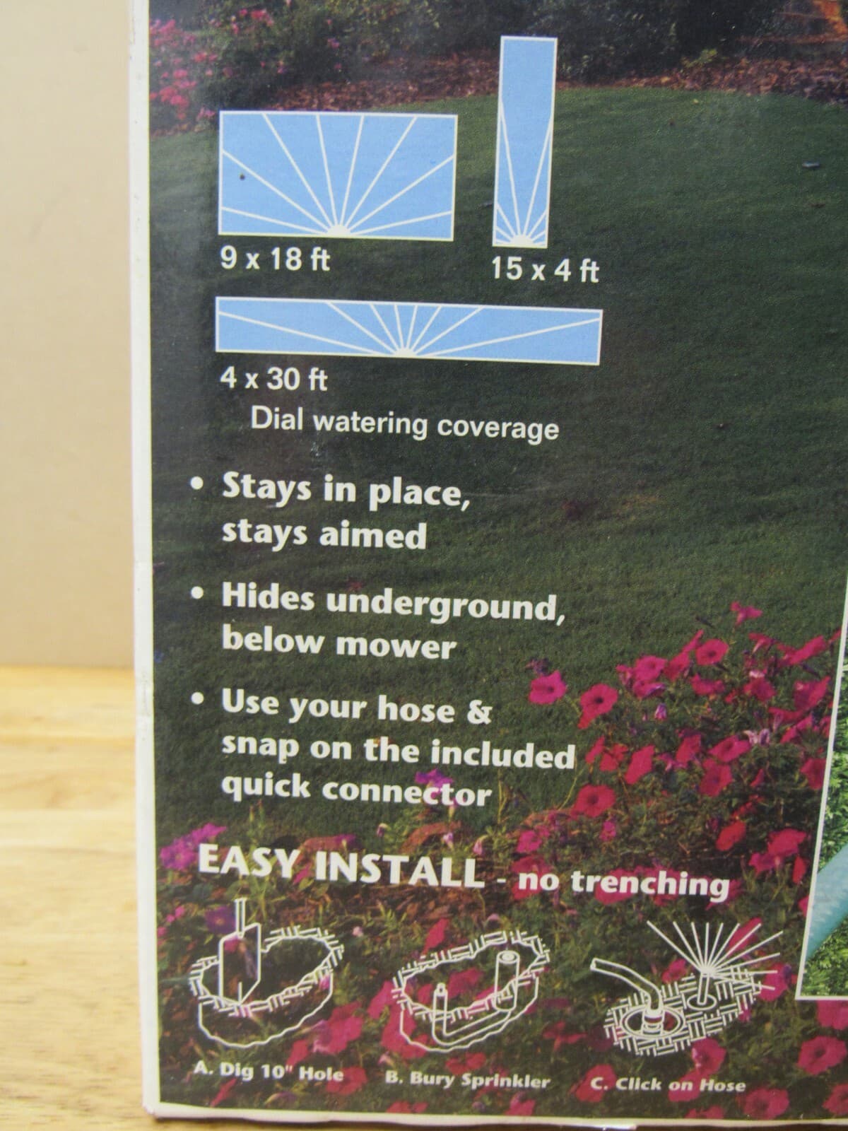 Pop Up / Pop Down DIY Lawn Sprinkler System - Hides Underground Easy Install (J) - Thumbnail 3