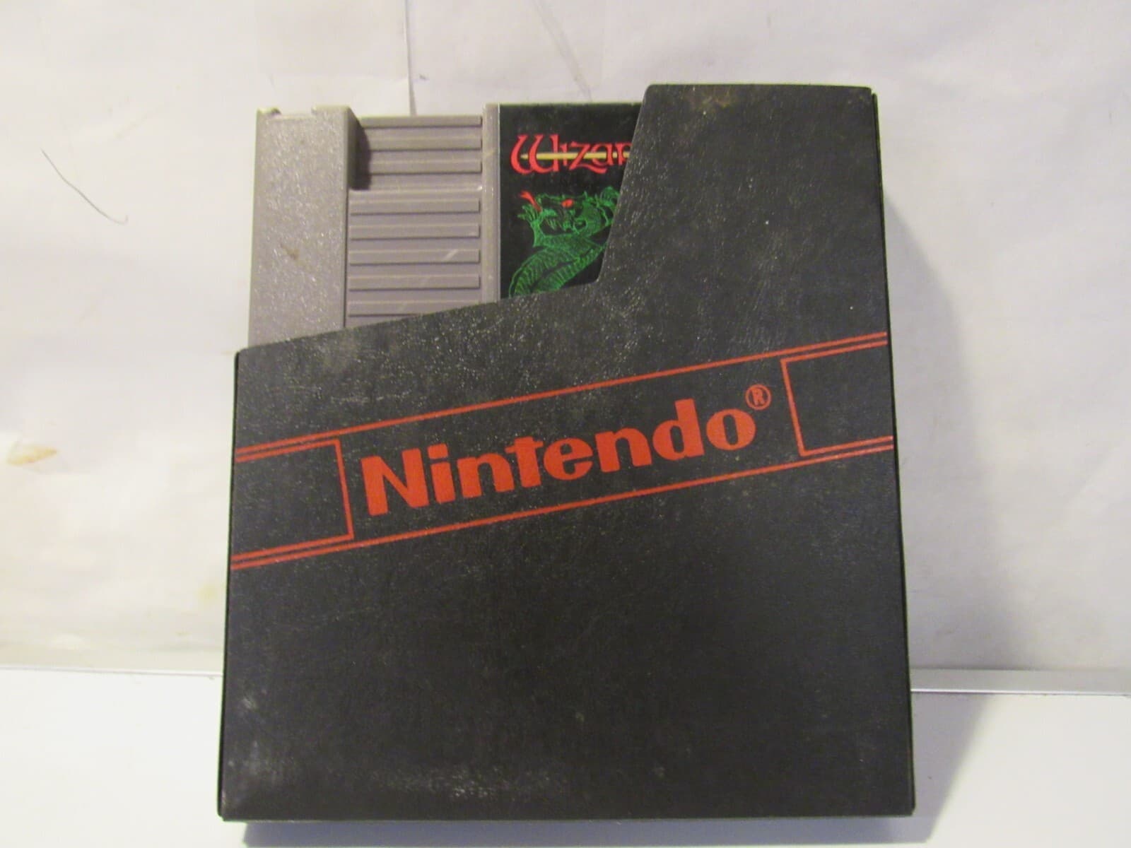 Nintendo NES Wizardry Masters Series Fantasy RPG Cartridge/Case 1985 Tested f65 - Thumbnail 5