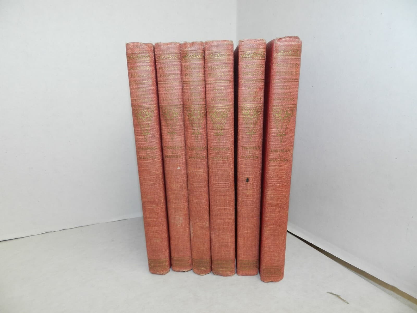 6 Vol. Little Masterpieces of American Wit and Humor Complete Set 1927 i20
